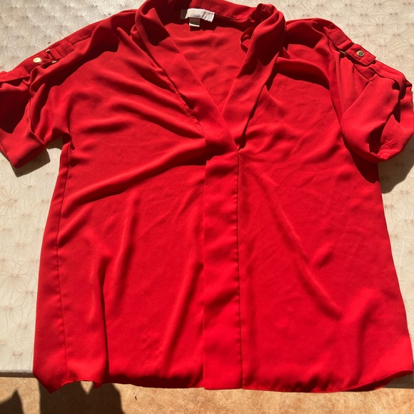 Michael Kors v neck blouse - Picture 1 of 1